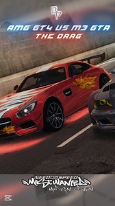 AMG GT4 VS M3 GTR The Drag | NFS Most Wanted 2025 #NFS #needforspeed #MostWanted #nfsmostwanted #mercedesbenz #BMW | Bip Plays