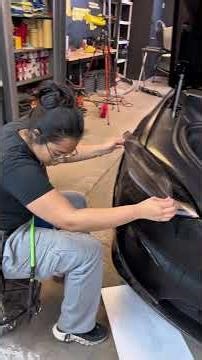 Matte Paint Protection Film on a Tesla Model X With Smoked Out Lights!