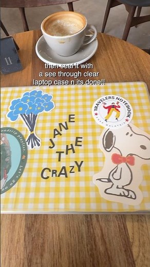 easy diy laptop case #creative #hacks #stickers