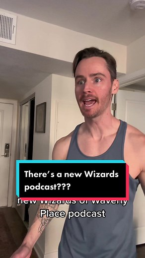 When I found out about the new @wizardspod podcast… I need to call my agent. #wizardsofwaverlyplace #disney #disneychannel #wizardspod