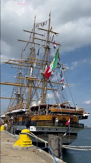 Italian Navy's Crown Jewel | Amerigo Vespucci 🇮🇹⛵️