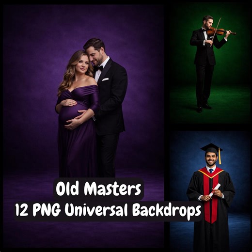 Old Masters Style Backdrops, Universal Backdrops, Wedding, Graduation, Maternity Portraits (12 PNG Digital Downloads) - Etsy