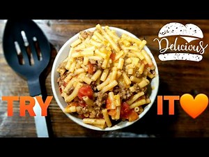 Homemade Cheeseburger Macaroni Recipe EASY