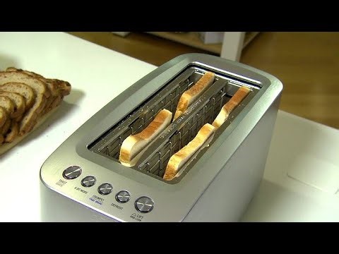 Breville BTA820XL Die-Cast Smart Toaster – 2 Slice Precision Toasting in Stainless Steel