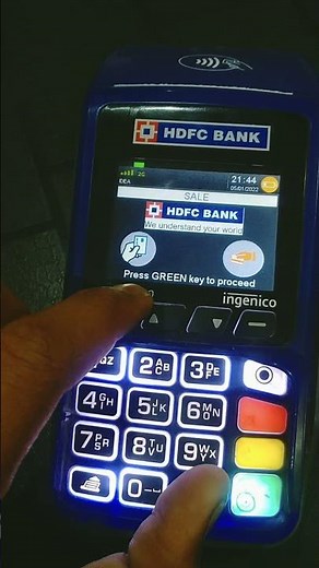 HDFC BANK swipe machine full review
