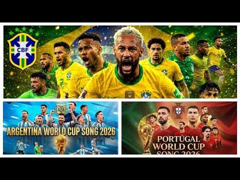 FOOTBALL WORLD CUP SONG 2026 BRAZIL | PORTUGAL | ARGENTINA