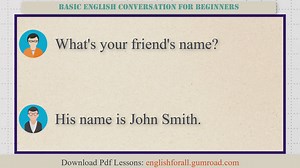 Basic English Conversation for Beginners 2