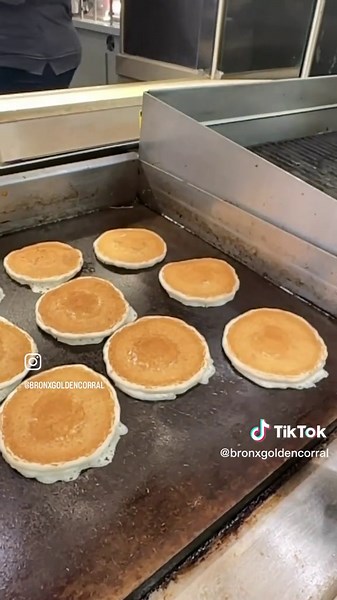 Delicious Pancakes Served at Our Breakfast Buffet!