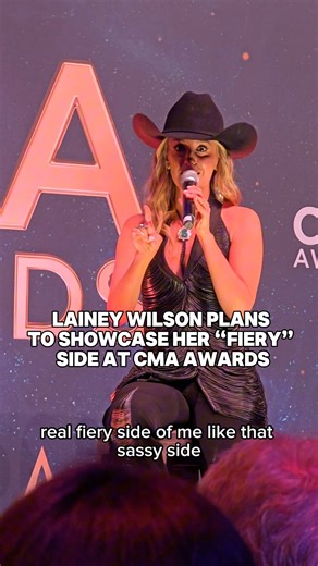 Get ready to see Lainey Wilson bring the fire and the sass to the 2025 CMA Awards!🔥👀 | Country Now