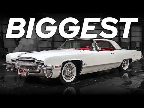10 BIGGEST American Cars You May Never Heard Of!
