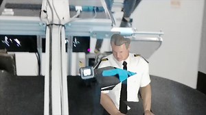 The future of flight training could involve virtual reality. Boeing and the University of Central Florida Institute for Simulation and Training are developing a virtual co-pilot technology, which allows trainees in a flight simulator wearing virtual reality goggles to learn from an avatar of a real pilot. This technology will make it easier for student pilots to schedule training, while also reducing the costs of running flight simulators. | The Boeing Company