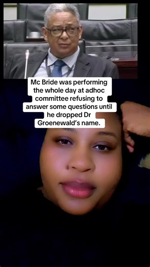 Mc Bride Skips Questions During Committee Performance