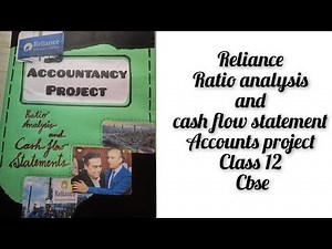 ratio analysis and cash flow of reliance industries accounts project file class 12 cbse 2024