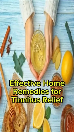 Effective Home Remedies for Tinnitus Relief Manage tinnitus naturally! Practice deep breathing, avoid loud noises, and protect your ears. Include anti-inflammatory foods like fish, nuts, and leafy greens. Stay hydrated and limit caffeine and alcohol. Take control of your tinnitus! 🌿👂 #NaturalRemedies #HolisticHealth #EarCare #WellnessJourney #HealthHabits #TinnitusRelief #HealthyLiving #SelfCare #TinnitusAwareness #HealthFirst