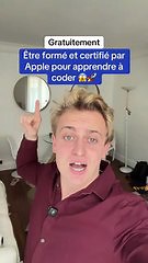 Être formé et certifié par Apple pour apprendre à coder gratuitement 😱