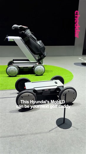 This mobility robot could be your next golf caddy