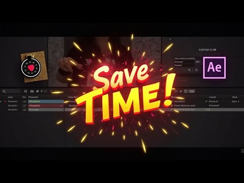 Save Time with This Ultimate Guide to Creating and Reusing Animation Presets After Effects Tutorial
