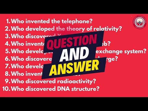 Science & Inventions Quiz | Who Invented It? | Amazing GK Questions | GKUniverse