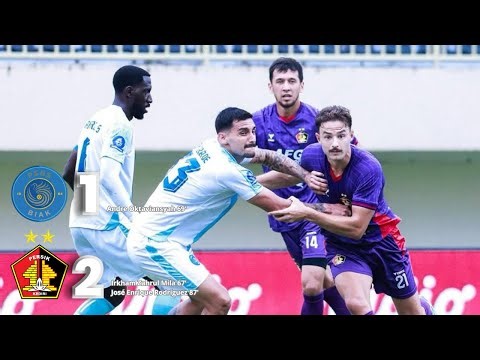 Mengejutkan! Hasil PSBS Biak vs Persik Kediri‼️Badai Pasifik Tumbang 1-2!
