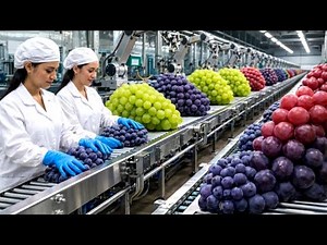 How Wine Is Made in Factory | Grape Wine Production Process Step by Step