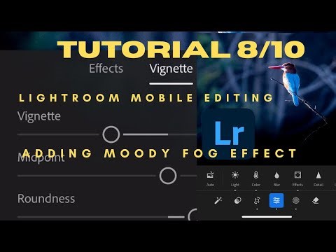 How to Add a Moody or Fog Effect Using Luminance Mask in Lightroom Mobile (Edit With Me)