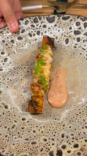 High Speed Dining on Instagram: "Octopus, Turbot and Pigeon were some of the main proteins of the 10 course Tasting Menu at The Chef’s Table at one Michelin Star Imperfecto in Washington DC. 📍 @imperfectodc 🎥 @highspeeddining #foodie #eating #cooking #restaurant #tastingmenu #foodreview #michelinstar #imperfecto #highspeeddining"