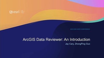 ArcGIS Data Reviewer: An Introduction