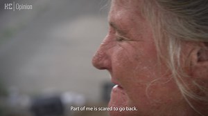3.2K views · 24 reactions | This Houston woman has lived on the streets for 7 years. Will she accept a lifeline for help from Houston's homeless response system? Read the full editorial to understand the impact and the future of Harris County’s initiative to get people off the streets. https://trib.al/6Tn3AuP | Houston Chronicle | Facebook