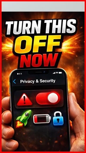 Turn OFF These iOS 26 Settings NOW! 🔥#iOS26 #iPhoneTips