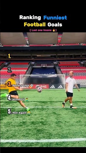 Ranking Funniest Football Goals 😂