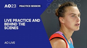 LIVE | AO Practice and Behind the Scenes | Day 2 | Australian Open 2023 - The Global Herald