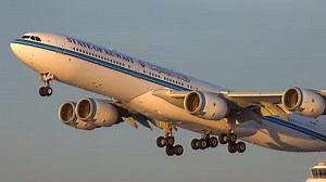 What it looks like when VIP and military aviation share the same airspace