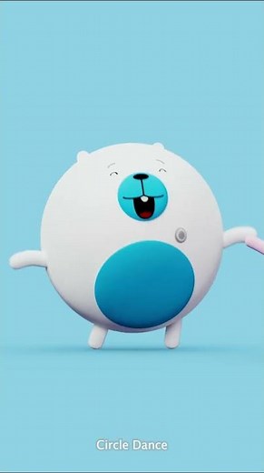 Circle Dance 🎉: Fun Moves for Kids! 💃🕺 | Kids | Kids Songs | Learn Shape | Nursery Rhymes