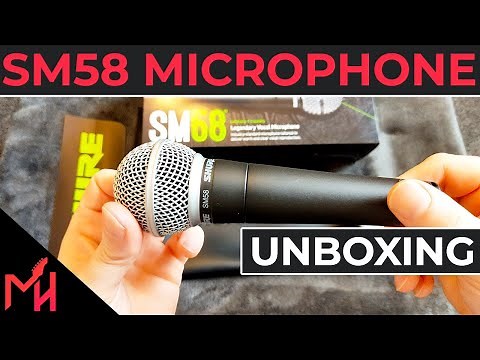 Shure SM58 Microphone Unboxing 2021 | What we get inside the Box Shure SM58 Microphone