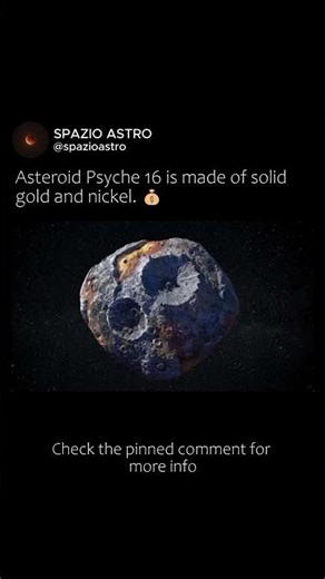 The $10,000 Quadrillion Asteroid: 16 Psyche Explained #16Psyche #NASA #SpaceExploration #Astronomy