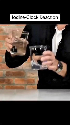 25K views · 710 reactions | The iodine clock reaction is a classic...