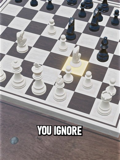 HIGH QUALITY REMAKE OF THE QUEEN'S GAMBIT OPENING VIDEO IN 3D #chess