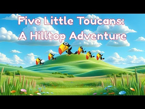 Five Little Toucans: A Hilltop Adventure