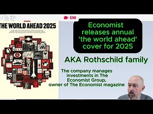 Economist releases annual 'the world ahead' cover for 2025