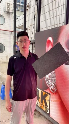 Durable Outdoor LED Screen in Real Action. #yuchip #leddisplay #outdoorledscreen #durable #ledwall