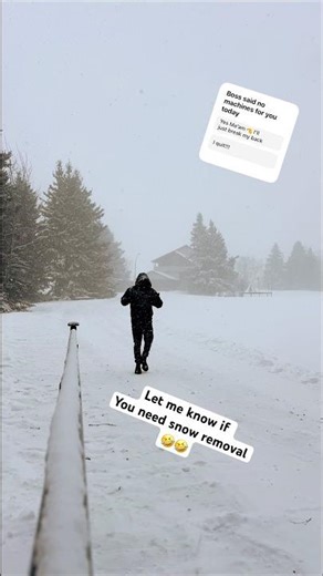 Need snow removal? #DIY #snowremoval