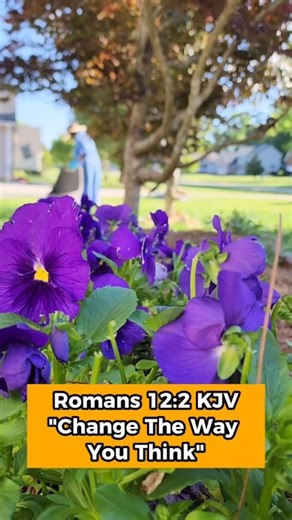 Romans 12:2 KJV - "And be not conformed to this world: but be ye transformed by the renewing of your mind, that ye may prove what is that good, and acceptable, and perfect, will of God." ✝️ This verse encourages believers not to conform to the world's ways but instead to be transformed by renewing their minds. This transformation should lead to a greater understanding of God's will and purpose for their lives. ❤️ The verse is a part of Paul's teaching to the Romans about living a life devoted to