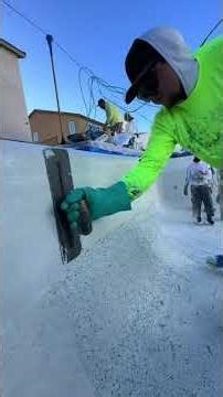 AQUA WHITE WITH TURTLES AND GLASS #primetimepoolplastering... #Shorts #primetimepoolplastering