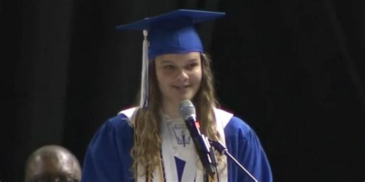 Valedictorian goes viral for faith-based graduation speech: ‘You are made in the image of God’