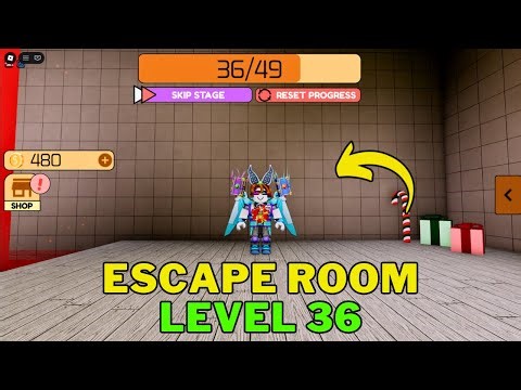 Escape Room Roblox Level 36 | Roblox 🔓 Escape Room Guide