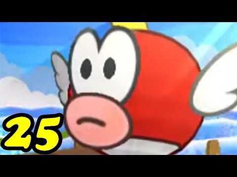 Paper Mario Sticker Star - Surfshine Harbor - Big Cheep Cheep Boss Fight (No Damage)