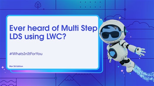 Multi Step LDS (Lightning Data Service) using LWC