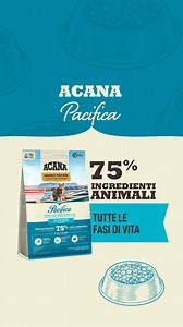 Sai cosa contiene l’alimento ACANA Pacifica per gatti? Scopri perché molti proprietari ci dicono che profuma di mare 👉 https://emea.acana.com/it-IT/per-gatti/pacifica/eu-aca-pacifica-new-cat.html | ACANA Italia Petfoods