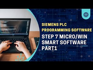 STEP 7 - Micro/WIN SMART PLC Programming Software Part 1 #programblock#crossreference #symboltable
