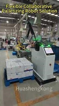 Collaborative Palletizing Robot for Packaging Automation #lPalletizing Robot #automatic palletizer